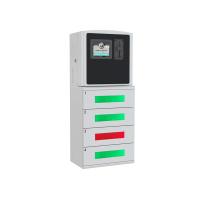 China Smart Cell Phone Charging Station Box with 4 Electronic Touch Screen Lockers on sale