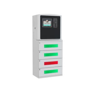 China Smart Cell Phone Charging Station Box with 4 Electronic Touch Screen Lockers supplier