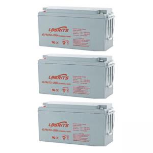 LIRUISI UPS 12 Volt Lead Acid Batteries Colloidal Sealed Deep Cycle Battery 200Ah