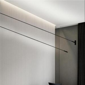 IP20 IP65 Suspended Skyline Linear Light Stainless Steel Black White Wall Washer 2835