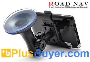 China Road Nav - 5" Touchscreen GPS Navigator (FM Transmitter, Bluetooth, 500MHz) on sale 