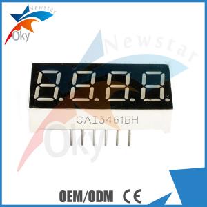 4-Digit 0.56" 7-Segment Color Electronic Components Red LED Display Common Anode Module