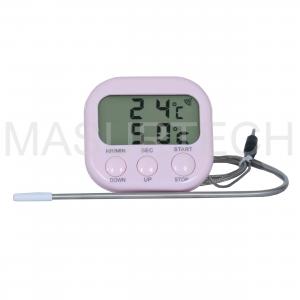 Hot Sale New Digital LCD Display Food Thermometer Timer Cooking Kitchen BBQ Probe Meat