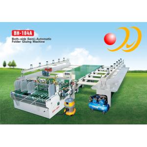 China Semi - Automatic Folder Gluer Machine Operator Both - Side For Large Box supplier