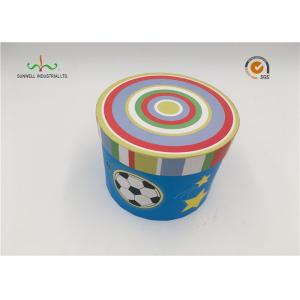 Color Paper Small Packaging Tubes Box , Round Tube Packaging With Logo Stock Available