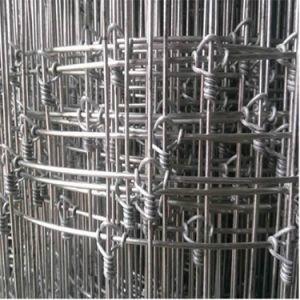Customized galvanized hinge joint field cattle goat fences farm guard deer netting