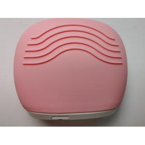 Rowgee  Pink Silicone Exfoliating Face Brush Home Use Beauty Equipment