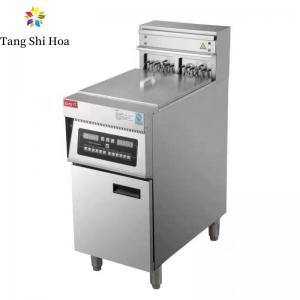 China New commercial fryer with oil filter electric fryer Hamburg and French fries fryer supplier