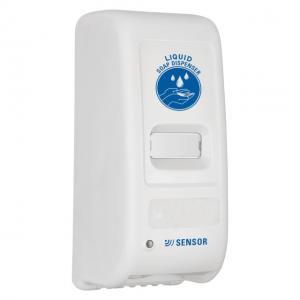 China 1000ml Automatic Sensor Liquid Soap dispenser,sensor sanitizer dispenser, ABS Plastic, white color, wall mounted supplier
