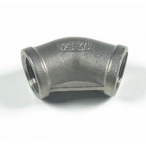 China Customized OEM Support for 201 304 Stainless Steel 45 Degree Elbow Female Pipe Fitting supplier