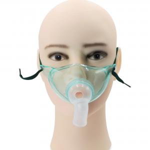 Plastic PVC Disposable Tracheostomy Oxygen Mask 3 years Warranty