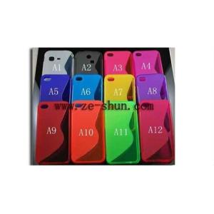 China Fashion design colorfull mobile phone silicone cases for IPhone 4 / 4s supplier