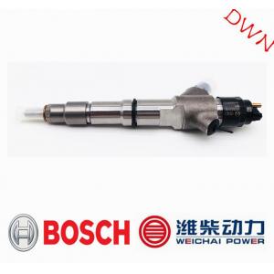 China BOSCH common rail diesel fuel Engine Injector 0445120224  612600080618  for WEICHAI WD10  Engine supplier