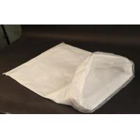 China 100cm PP Woven Sack Mesh Netting Bags White Polyethylene Recyclable on sale