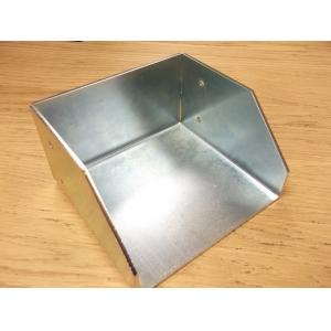 China Custom Metal Fabrication Services Sheet Metal Case Bright Zinc Plating Finish supplier