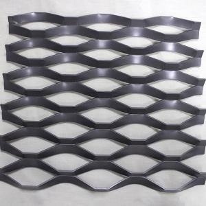 Hexagon Aluminum Expanded Metal Grill Grates Aluminium Curtain Walls Design