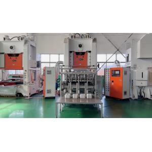 High Capacity H-Type Aluminum Foil Container Making Machine For Full Size Pan