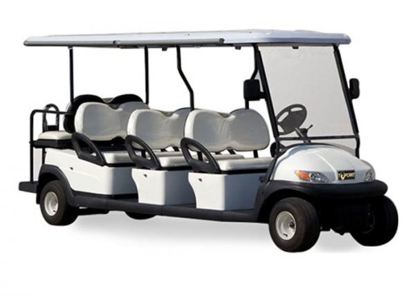 Carro de golf de aluminio de Seater del borde 8, cochecillo del golf del coche