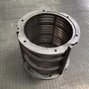 Polished Wedge Wire Screen with Round Profile Packaging Pallet