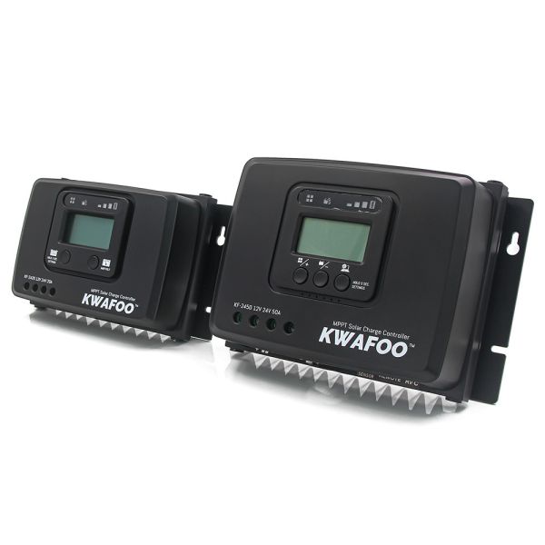 40A MPPT Solar Charge Controller with 5 Stage Charging and 99.5% Tracking Efficiency for RV Solar Systems