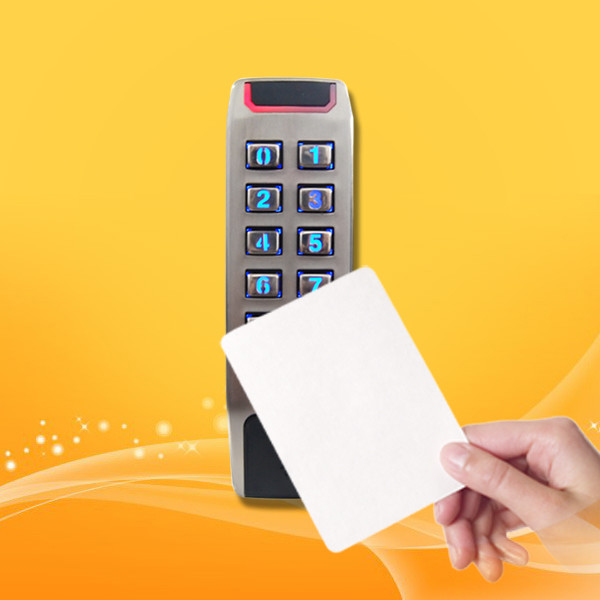 China DC12V-DC24V Proximity Card Reader With Keypad / 1-99s Alarming Time supplier
