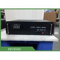 China BMS 2.4kWh 1kHz 48V 50Ah 3U sube la batería de reserva TB4850F-T110 for sale
