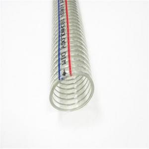 High pressure hydraulic composite steel wire transparent hose flexible PVC duct hose