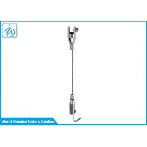 7 X 7 Artwork Cable Hanging System With Hook , Automatic Lock Line Photo Hanging System