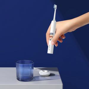 China Vibrating Sonic Power Toothbrush Rechargeable Magnetic Adsorption USB Charging supplier