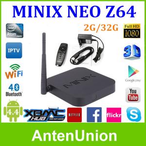 China MINIX NEO Z64 Windows8.1(Bing) TV BOX Quad-Core 2G/32G XBMC HDMI 1080P H.264 Smart MINI PC supplier