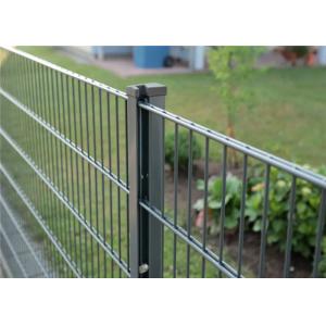 1.2mm Post Thickness Welded Wire Fence 5ft Galvanized Coating 3.5mm Dia