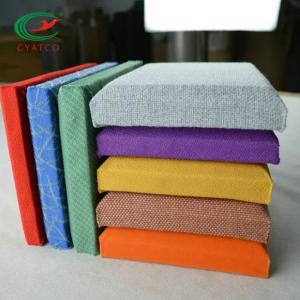 Harmless Nontoxic Fabric Wrapped Sound Panels , Moistureproof Acoustic Panel Fabric