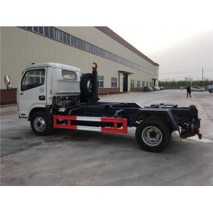 China 4 Ton-5 Ton Hooklift Arm Waste Removal Trucks Garbage Container Pulling Dongfeng supplier