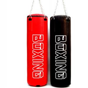 China Heavy Duty Hanging Punching Bags For Boxing Kickboxing And MMA Training Heavy Punching Sand Bags With Chains And Hook supplier