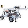 24kw Engine Power Water Well Drilling Rig Dth Drilling Machine Trailer Mounted