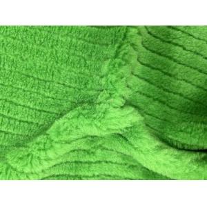 Green Lamb Hair  Fabric Alkali Resistant Anti Moth 480gsm