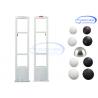 Supermarket Aluminum Retail Security System With RF Tag Detection Door