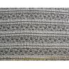 China Eco-Friendly Stretch Lace Cotton Spandex Fabric , Beige Elastic Lace Trim CY-LW0220 wholesale
