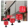 China P2.5 Custom Size Full Color Indoor Outdoor HD 3D Led Cube 5 Sides Magic Square Creative Cube Led Display Waterproof wholesale