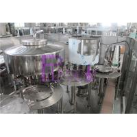 China Non - Carbonated Drink Automatic Filling Machine 1200bph Rotary 3 In 1 on sale