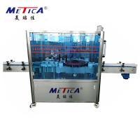 China Servo Motor Driven Round Bottle Label Applicator Machine 6000BPH-12000BPH on sale