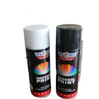 China Fast Dry 65*158mm Black Lacquer Spray Paint Aerosol Acrylic Based on sale