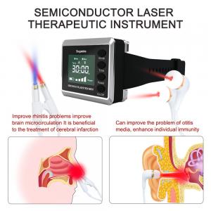 China Medical 450nm 650nm Cold Laser Therapy Watch For High Blood Pressure Control supplier