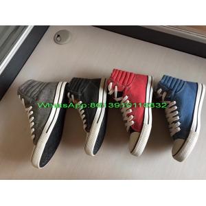 Wholesale Cheap China  Low Price 4 Colors Canvas Boot Shoes Stock