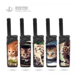 Upgrade Your BBQ Experience with Cute Cat Label Electric Fire Lighter Gun 5 Colors