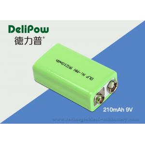 China Environmental Industrial Rechargeable Battery 9v 210mAh For Bicycle Headlight supplier
