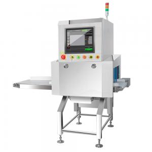 Food Industry X-Ray Inspection Machine For Aluminum Foil Pouches And Canned Goods Foreign Object Detectio