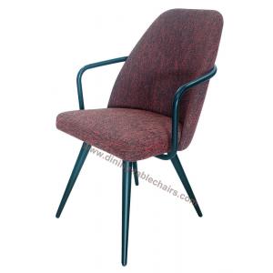 Customized Upholstered Restaurant Chairs Industrial Furniture Contemporary Style