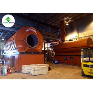 10 Tons Waste Tyre Pyrolysis Plant Rubber Scrap Plastic Pyrolysis Plant Industry Scale