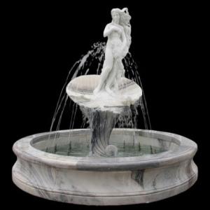China Stone Fountain Carved  Water Fountain (YKOF-17) supplier